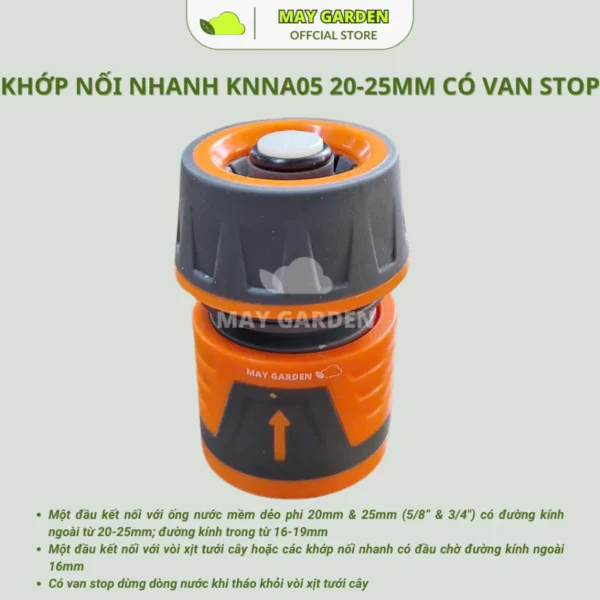 Khớp nối nhanh A05 20-35mm có Stop