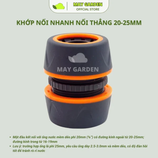 Khớp nối nhanh nối thẳng 20-25mm